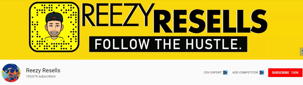 reezy resells youtube