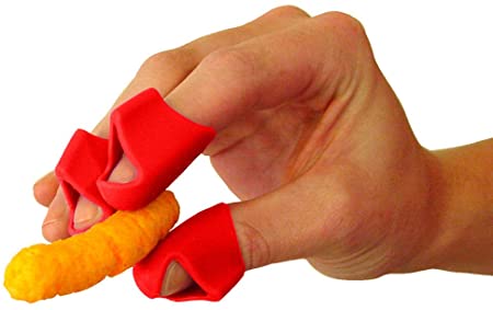 Cheesy Food Finger Covers