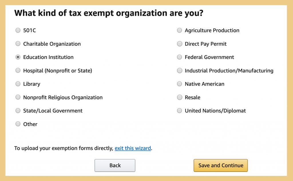 How To Get Tax Exempt On Amazon Important Info 5358